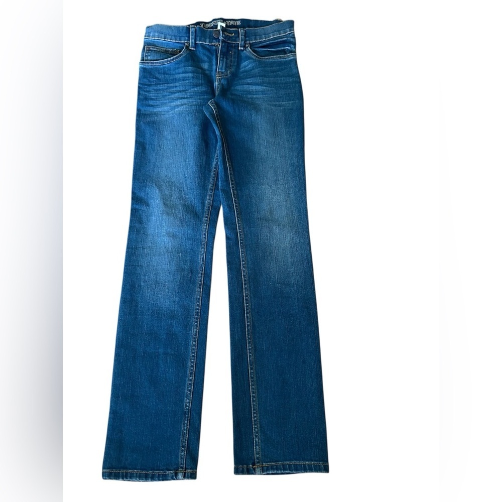 Tucker + Tate Dark Wash Bootcut Jeans Stretch Flare Denim Girls 14